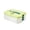 Green_3-tier, variant on Food Storage Container with Lid Handle Time Recoder Food Storage Box Good Sealing Stackable Cookie Carriers