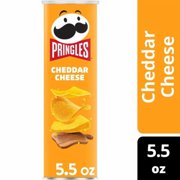 2X-Pringles Cheddar Cheese Potato Crisps Chips - 5.5 oz