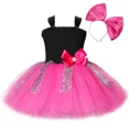 thumbnail image 2 of Lol-vestido tutú para niñas, vestido de princesa de tul con lazo de leopardo para fiesta de cumpleaños de niña, disfraz de Cosplay de muñecas Lol para carnaval y Halloween, 2 of 5