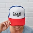 thumbnail image 6 of CafePress - Trophy Husband - Adjustable Unisex Printed Trucker Hat with Mesh Back, 6 of 10