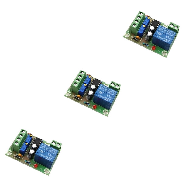 Seitruly Módulo de inteligente de 12 V, placa controladora de fuente de alimentación, interruptor de parada de carga de automática Type1 NO1