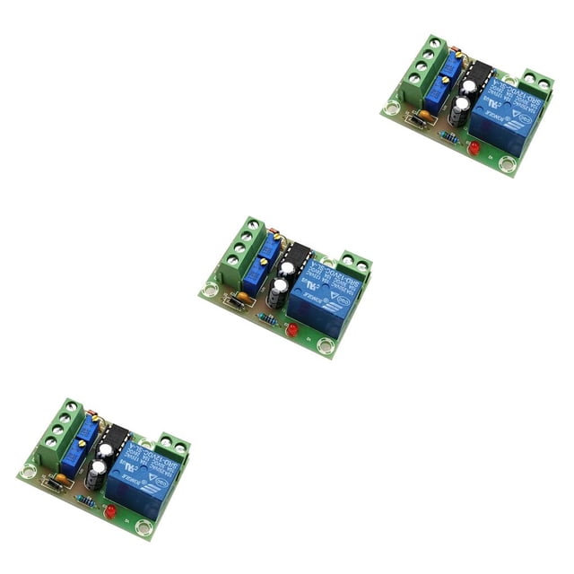 ZLight 12V Intelligent Battery Charger Power Control Controller Connect for Protection Board Charging Stop Switch Accessory 50x32x18mm 3Set
