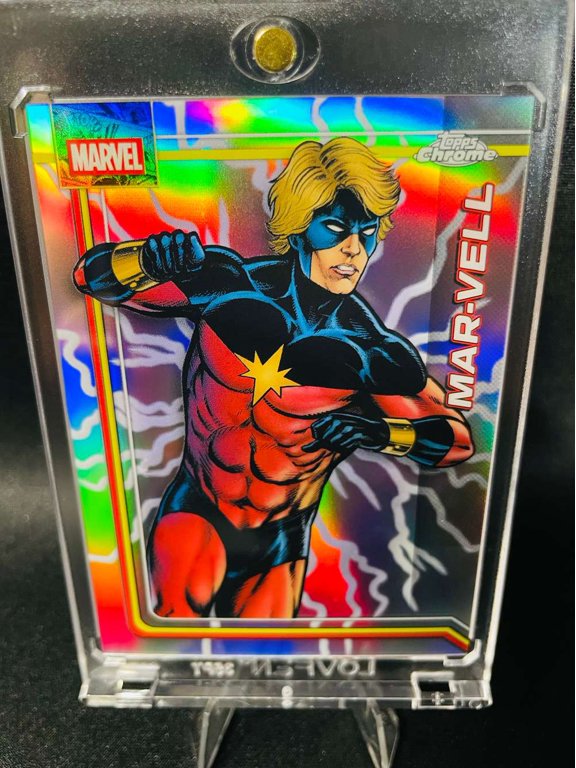 2026 Topps Chrome Marvel Refractor Mar-Vell #135 Trading Card