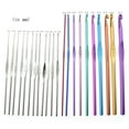 thumbnail image 5 of Knitting Needles Kit Knitting Craft Case Homeworking Sewing Tool Aluminum Soft Handles 22Pcs Crochet Hooks Set, 5 of 9
