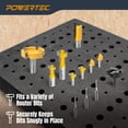 thumbnail image 3 of Insertos de almacenamiento de bits de enrutador POWERTEC para 110 bits 71046, 3 of 7