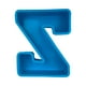 thumbnail image 1 of Molde de letras 3D para resina, jabón y velas - molde flexible de silicona para hornear, azul, de una sola pieza, 1 of 3