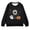 Black, variant on Halloween Hoodies For Kids Skeleton Pumpkin Print Long Sleeve Sweatshirts Boys Girls Fall Celebration Top