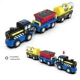 thumbnail image 2 of Accesorios para Tren Locomotora Que Funciona con Baterías, Ingeniería Que Se Adapta a Todos los Juegos de Trenes para Niños Pequeños, Juguete Potente con Motor para Sistema Ferroviario de Madera, 2 of 7
