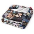 thumbnail image 5 of Flannel Blanket Tom Spider Holland Bedding Fleece Blanket Soft Thow Blankets Air Conditioning Blanket For Sofa Couch Living Room Bedroom 60x50 inch, 5 of 6
