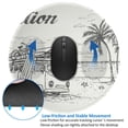 thumbnail image 4 of Disketp Summer Vacation Scene With Camping Van Small Mouse Pad 7.9x7.9 Inches,Washable Round Mousepad For Office Laptop Computer,Non-Slip Rubber Base Mouse Pads For Wireless Mouse, 4 of 9