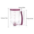 thumbnail image 1 of Manual Batter Dispenser Storable Control Measuring Label Plastic Measuring Label ;Plastic Baking Baking Cupcake Tool Accessories Mixer, 1 of 8