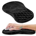 thumbnail image 1 of Alfombrilla de ratón con soporte de muñeca, espuma viscoelástica ergonómica Hokafenle, 1 of 6