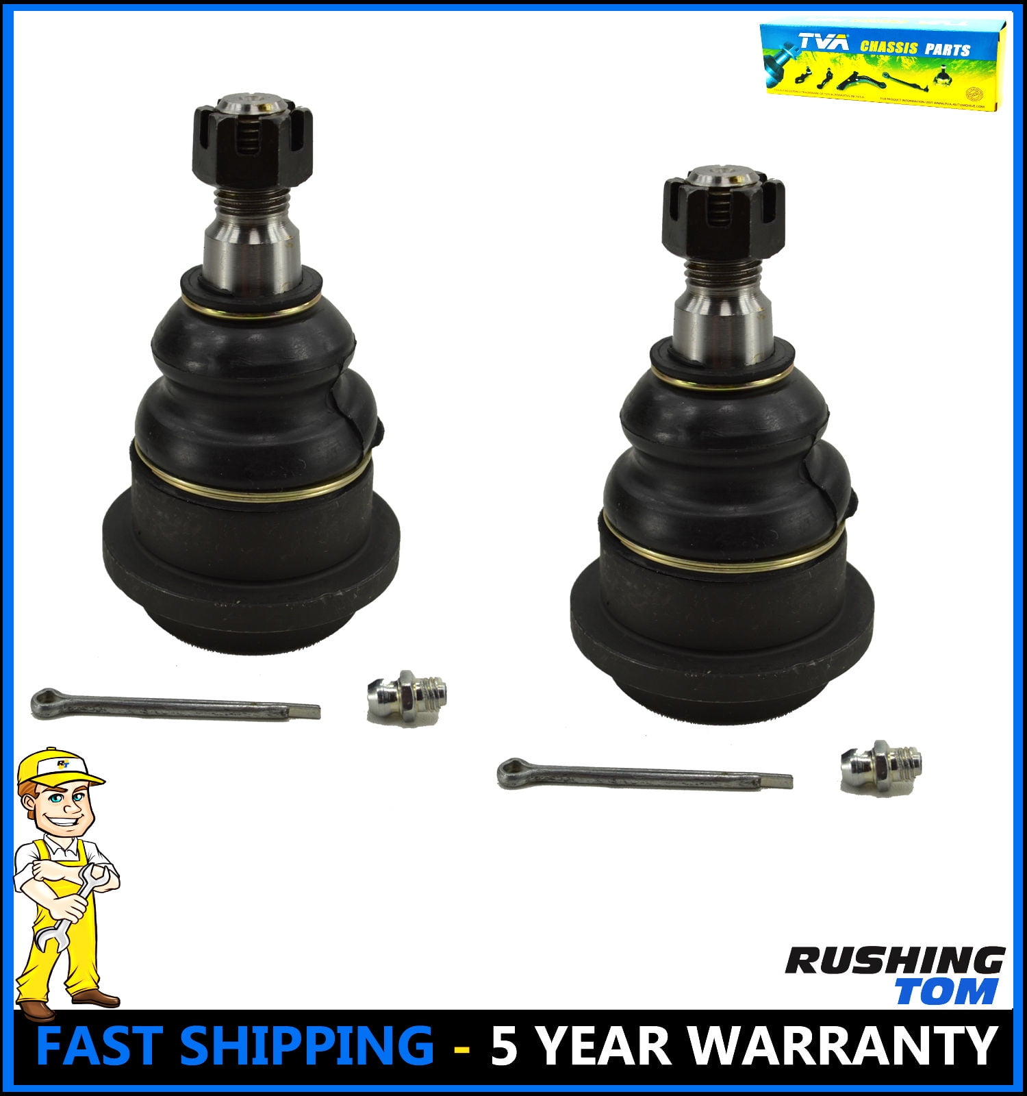 2 Front Upper Ball Joint Suspension Part K7206 for Dodge RAM 1500 2500