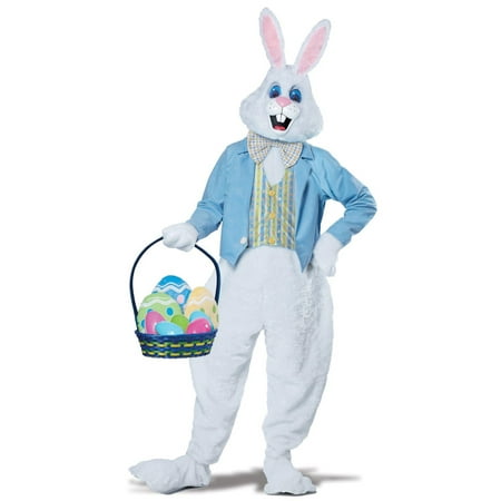 Deluxe Easter Bunny Men's Adult Halloween Costume, L
