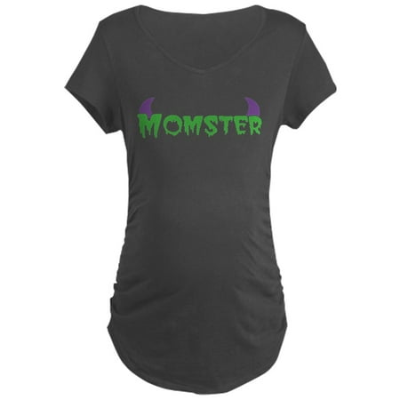 

CafePress - Momster Maternity T Shirt - Maternity Dark T-Shirt