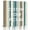 Multicolor, variant on Turquoise Beige Wall Art Painting on Canvas, Boho Vertical Stripes Bohemian Retro Canvas Art Home Prints Wall Art Framed Modern Artwork for Living Room Bedroom Wall Decor 12x12in