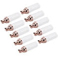 thumbnail image 4 of 10 Uds botella con bomba de espuma 50ml diseño transparente duradero PET dispensador de espuma de boca grande para champú de baño corporal, 4 of 8