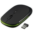 thumbnail image 2 of ZLight 2 .4GHz Cordless Mouse 1600DPI PC Computer Notebook Mice Wireless Work Optical Mouse Black 1Set, 2 of 6