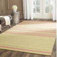 thumbnail image 2 of SAFAVIEH Kilim Aylmer Striped Area Rug, Lime/Pink, 9' x 12', 2 of 6