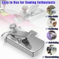 thumbnail image 3 of Upgraded Magnetic Seam Guide for Sewing Machine, Magnetic Sewing Guide with Clip, Hemmer Guide, Multifunctional Hem Guide, Universal Sewing Machine Attachments, Sewing Supplies Accessories C33, 3 of 3