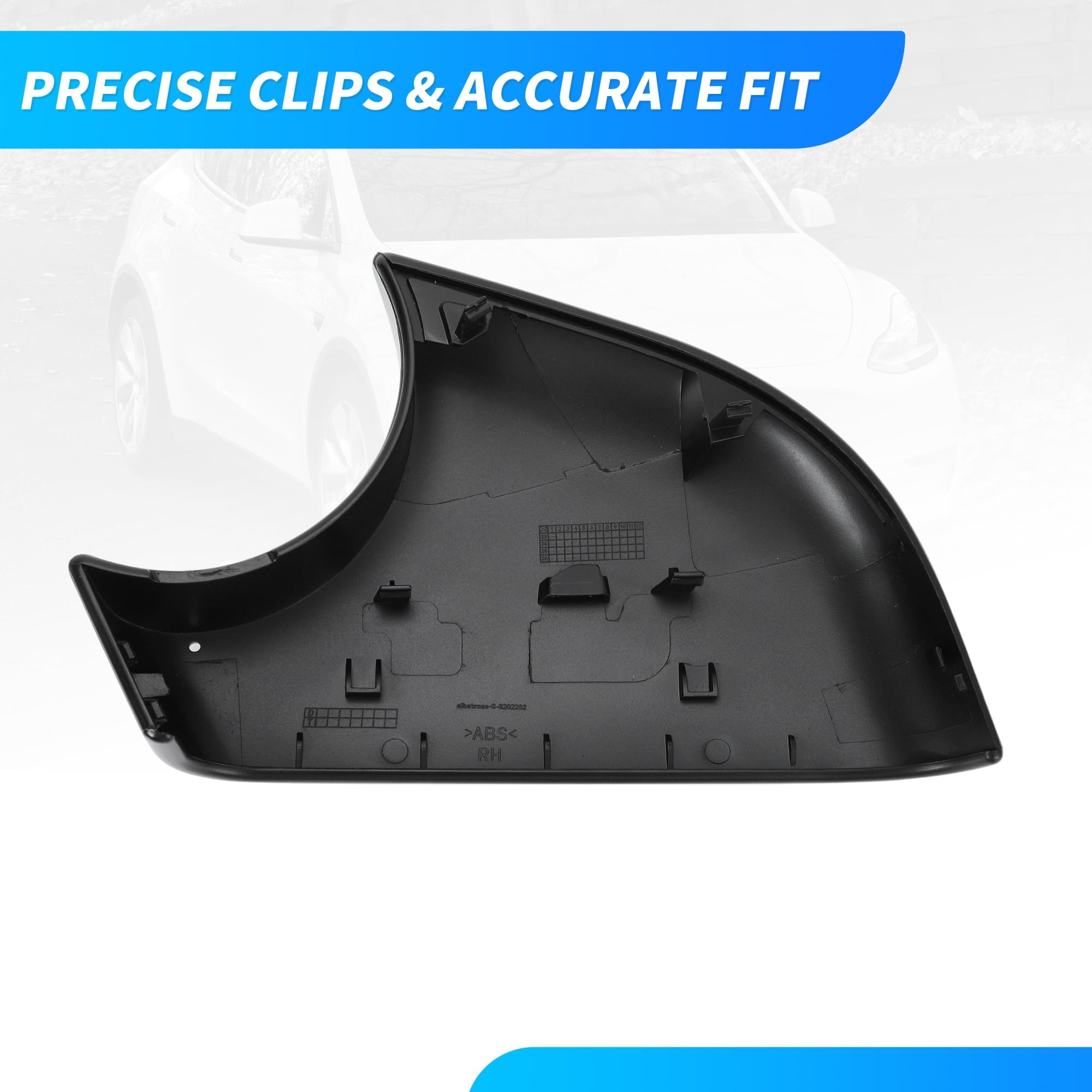 Unique Bargains Mirror Lower Cover for Tesla Model Y 2018-2024 Right Side