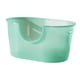 thumbnail image 5 of Caja de arena para gatos con tapa abierta, inodoro, grande, fácil de limpiar, accesorios para jaulas pequeñas Verde, 5 of 9