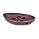 thumbnail image 1 of Lungmongkol Shop Jabonera de cerámica con bandeja autodrenante para barra de jabón, baño, cocina (púrpura), 1 of 1