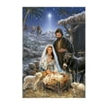 thumbnail image 2 of Hometravel Religious Christmas Garden Flag, Nativity Scene Outdoor Yard Banner, Festival Party Courtyard Decoration for Seasonal Holiday, 2 of 6