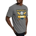 thumbnail image 4 of CafePress - Baseball Dad T Shirt - Mens Comfort Colors Shirt, 4 of 5
