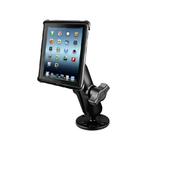 NEW BOAT FLAT SURFACE MOUNT WITH LOCKING CRADLE FOR TABLETS & APPLE