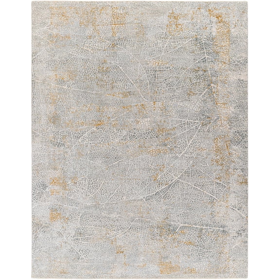 BoutiqueRugs Mila Contemporary Area Rug - Natural Gray, Cloud Gray, Dark Beige - 10' x 13'11"