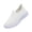 White,#039, variant on Slip on Mesh Sneakers for Women Closed Toe Slides Comfortable Slippers Women's Platform Walking Shoes Breathable Beach Sandals Outdoor Casual Lightweight Open Back Clogs and Mules,38