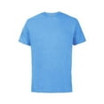 thumbnail image 1 of Delta Apparel 027362128982 Soft Adult 4.3 oz Soft spun T-Shirt, Turquoise Heather - Small, 1 of 1
