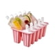 thumbnail image 1 of Fiudx Bandeja de Silicona, Molde para Hacer Hielo de Grado Alimenticio, Juego de Palitos de Helado Reutilizables, Diseño Apto para Niños Pequeños, Bricolaje Casero, Uso Familiar En La Cocina, Apto pa, 1 of 1