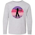 thumbnail image 3 of Inktastic Archery Bowhunting Female Archer Long Sleeve Youth T-Shirt, 3 of 5