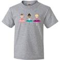 thumbnail image 3 of Inktastic Little Ballerina Trio Youth T-Shirt, 3 of 5