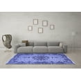 thumbnail image 3 of Ahgly Company Indoor Round Persian Blue Traditional Area Rugs, 8' Round, 3 of 4