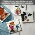 thumbnail image 6 of Thirstystone Fancy Farm 4-Pack Tumbled Tile Coasters 4" Square, 6 of 7
