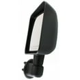 thumbnail image 3 of For Jeep Wrangler 2007 2008 2009 2010 Door Mirror Passenger Side | Manual Glass | Full and Half Doors | Swing Away Type | Replacement For CH1321271 | 55077866AC, 55077966AD, 3 of 5