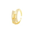 thumbnail image 1 of Minnieouse Anillo con diseño de cremallera a la moda para mujer, anillos ajustables con apertura, joyería, regalo, vestirse, fiesta de boda, trabajo Ropa, zapatos y accesorios Miscelánea Minnieouse AP014940-00, 1 of 6