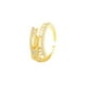 thumbnail image 1 of Qarigey Anillo con diseño de cremallera para mujer, anillos ajustables con apertura personalizada, decoración, joyería, accesorio de regalo, fiesta de Ropa, zapatos y accesorios Miscelánea Qarigey AP014940-00, 1 of 6