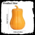 thumbnail image 3 of Tea Canister Pumpkin Shape Candy Jar Loose Tea Jar Coffee Sugar Storage Pot /Seasoning Container For Home Fall Decor, 3 of 8