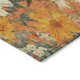 thumbnail image 4 of Addison Rugs Chantille Indoor/Outdoor Transitional Floral Orange Washable Rectangle Rug, 10' x 14', 4 of 6