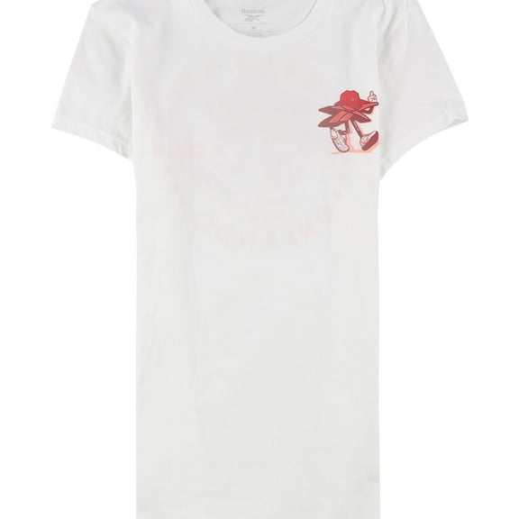 Reebok Womens Keep It Classic Orlando Graphic T-Shirt, White, Small