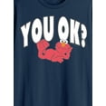 thumbnail image 5 of Elmo, Men's & Big Men's Graphic Tee Shirt, You Okay?, Sizes S-3XL, 5 of 6