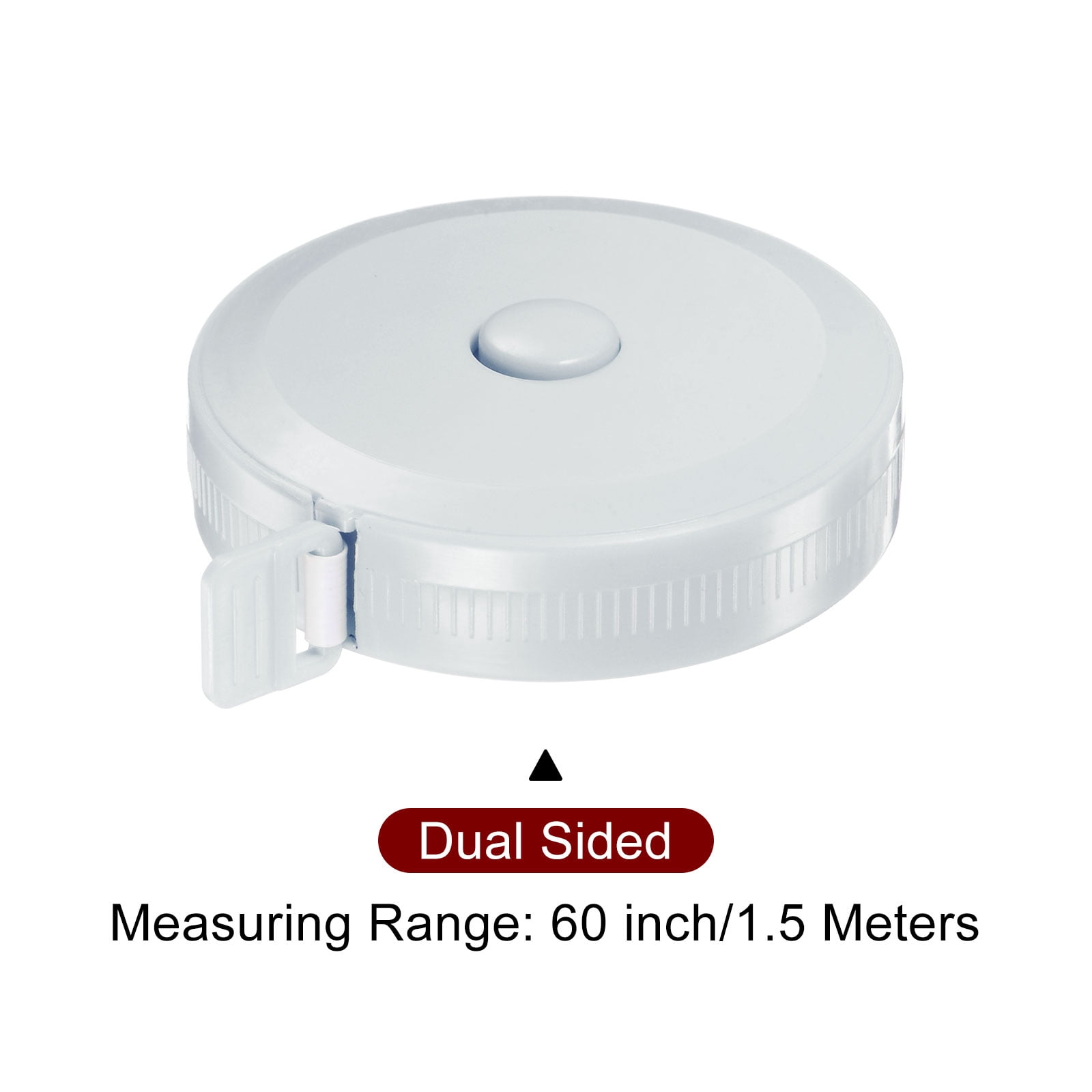 Unique Bargains Cloth Measuring Tape for Tailoring with Clear Markings Sky Blue 60inch