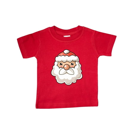 

Inktastic Cute Santa Claus Face Gift Baby Boy or Baby Girl T-Shirt