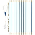 thumbnail image 1 of 1 set of Fiberglass Running Electrical Wire Cable Rods Wire Pulling Rods, 1 of 8