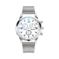 thumbnail image 2 of NovaStitch Men's Watch Stainless steel Quartz Analog Watch Fashion Leather Watches Casual Daily Wear with Date Window Gift for Men and Women Accessories, 2 of 6