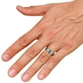 thumbnail image 6 of SuperJeweler 7 MM Textured Men's Titanium Ring Wedding Band For Men, 6 of 6